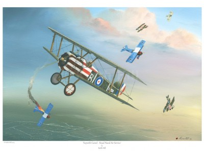 -A4 Print- Sopwith Camel – Royal Naval Air Service